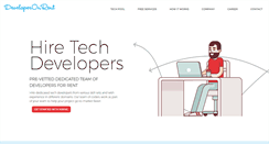 Desktop Screenshot of developeronrent.com
